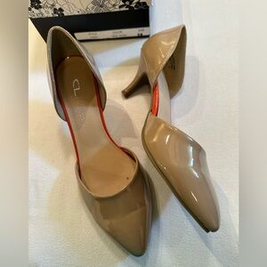 8M cl by laundry shoes Nude Heal With Melon Trim Vixen Heals. No scuffs/scrapes.